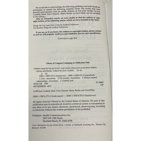 (2) Chicken Soup for the Soul Animal Compilations - Picture 4 of 6